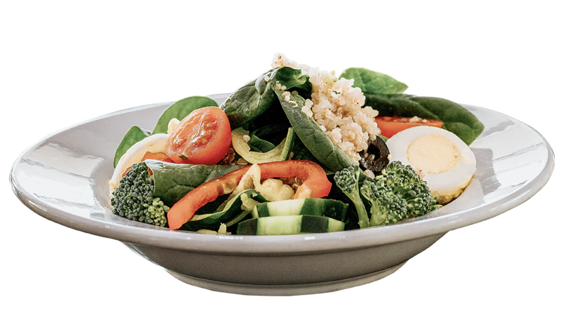 a bowl of vegetable salad