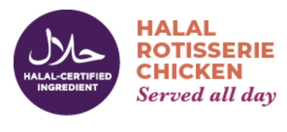 halal rotisserie chicken logo