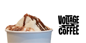 voltage coffee brand logo