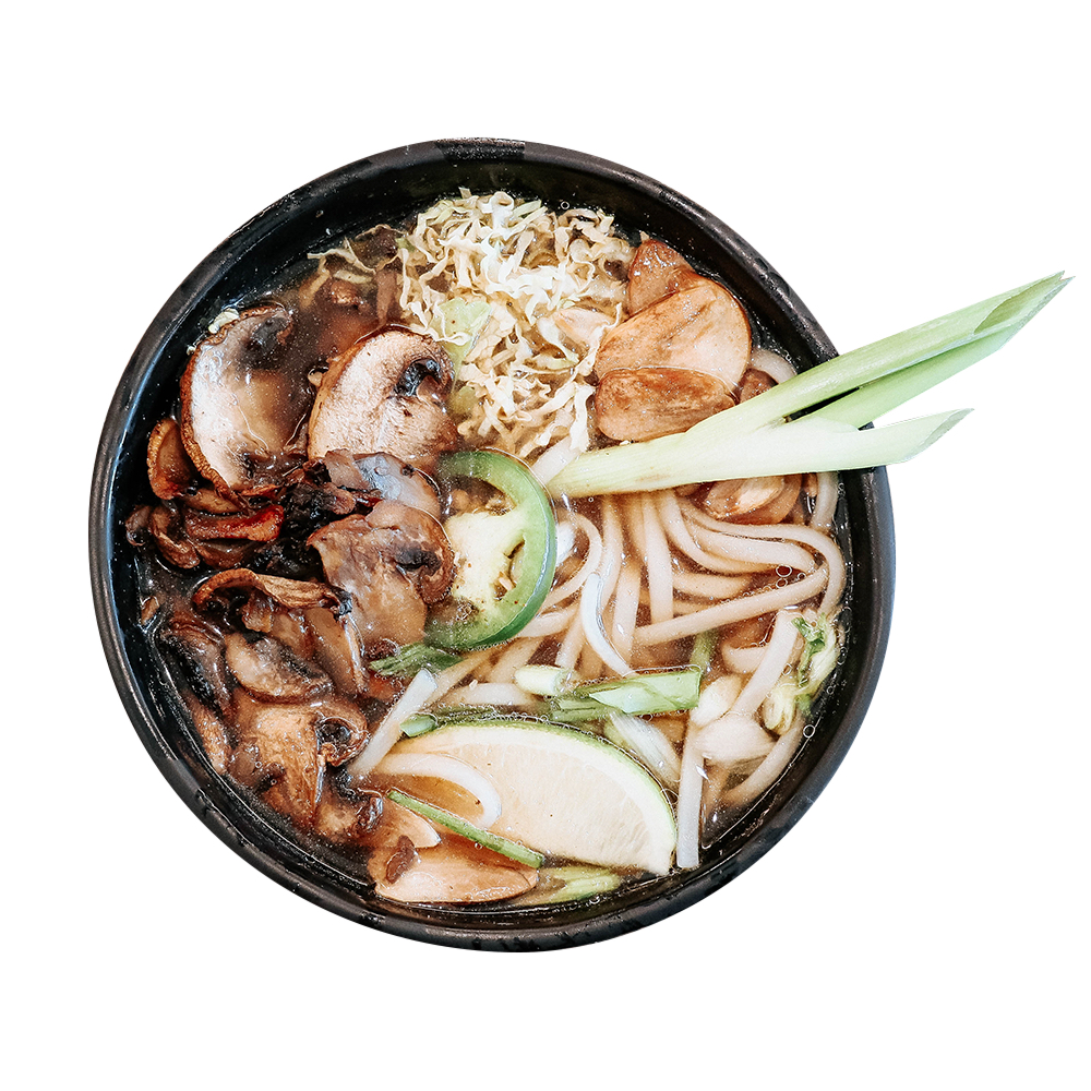 Plate of noodles